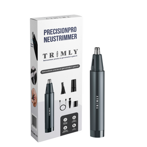 Trimly neustrimmer 3-in-1 precisionpro oplaadbaar - Wenkbrauw en Oorhaar trimmer - Neushaartrimmer voor mannen en vrouwen
